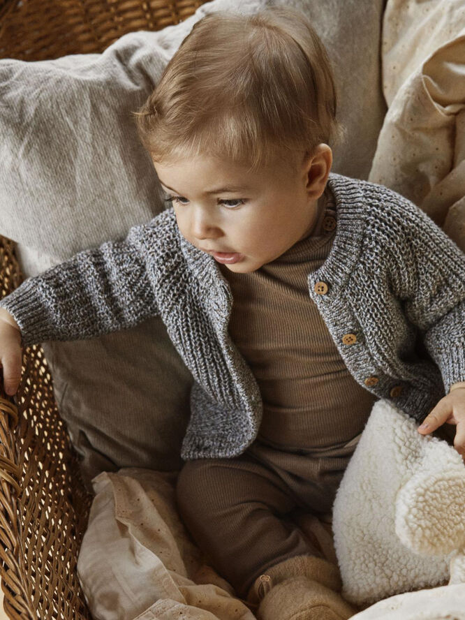 Lil' Atelier NBMHALLI LS SLIM BODY LIL Sepia tint