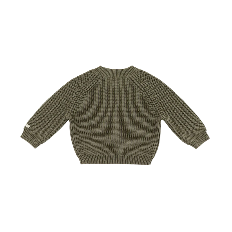 Jade Sweater | Stone Green