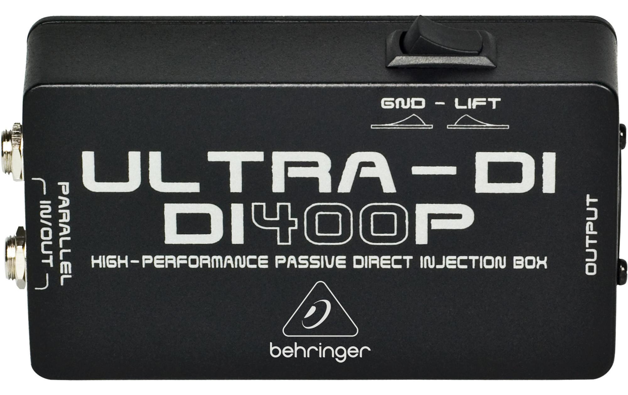 DI-Box Ultra-DI DI400P1-Kanal-Passiv-DI-Box