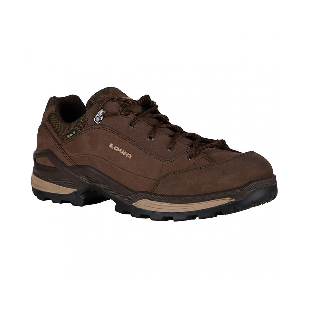 Lowa RENEGADE GTX LO - Chaussures randonné Homme espresso/beige