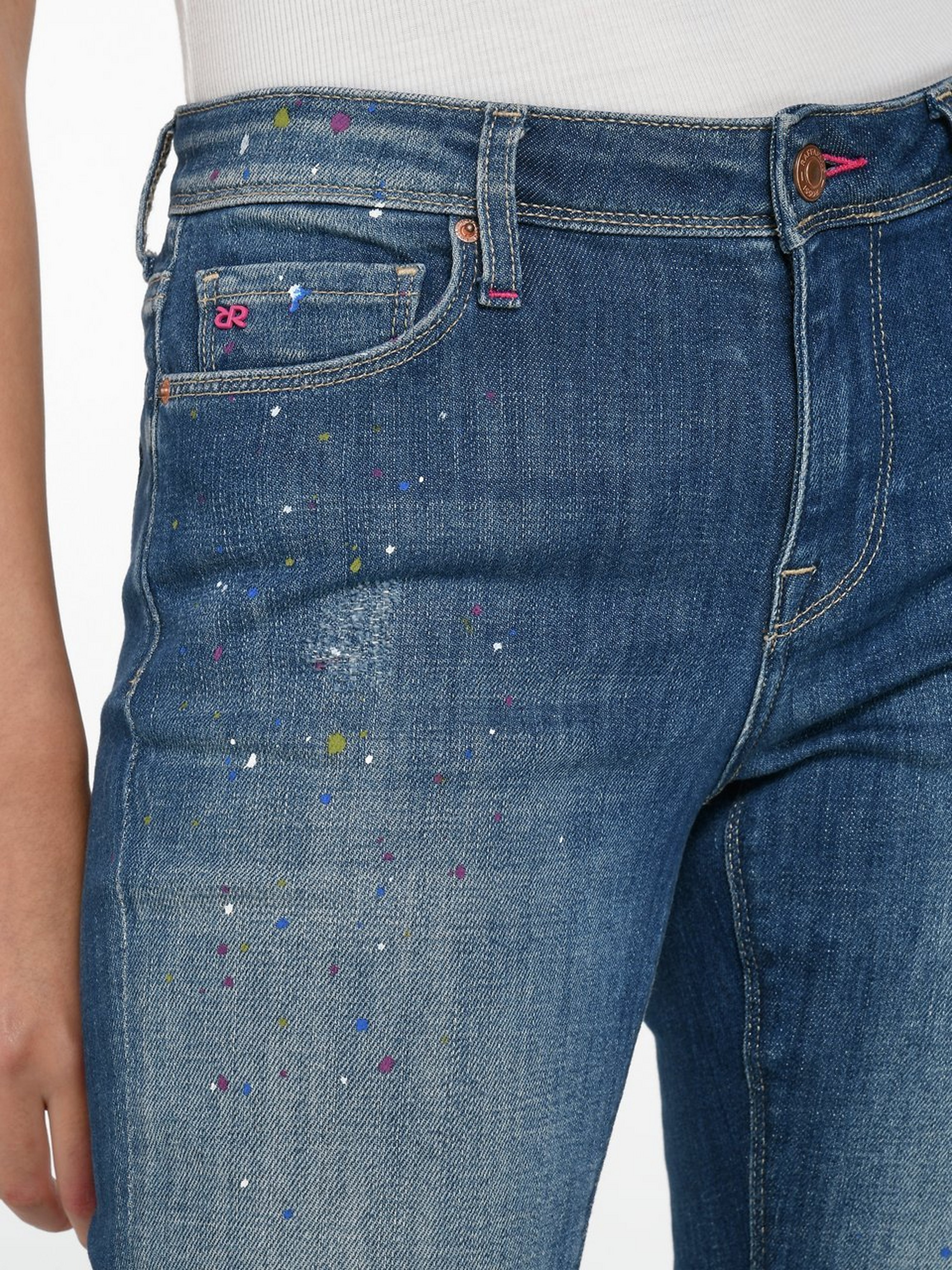 7/8-Jeans Modell Vic Dots
