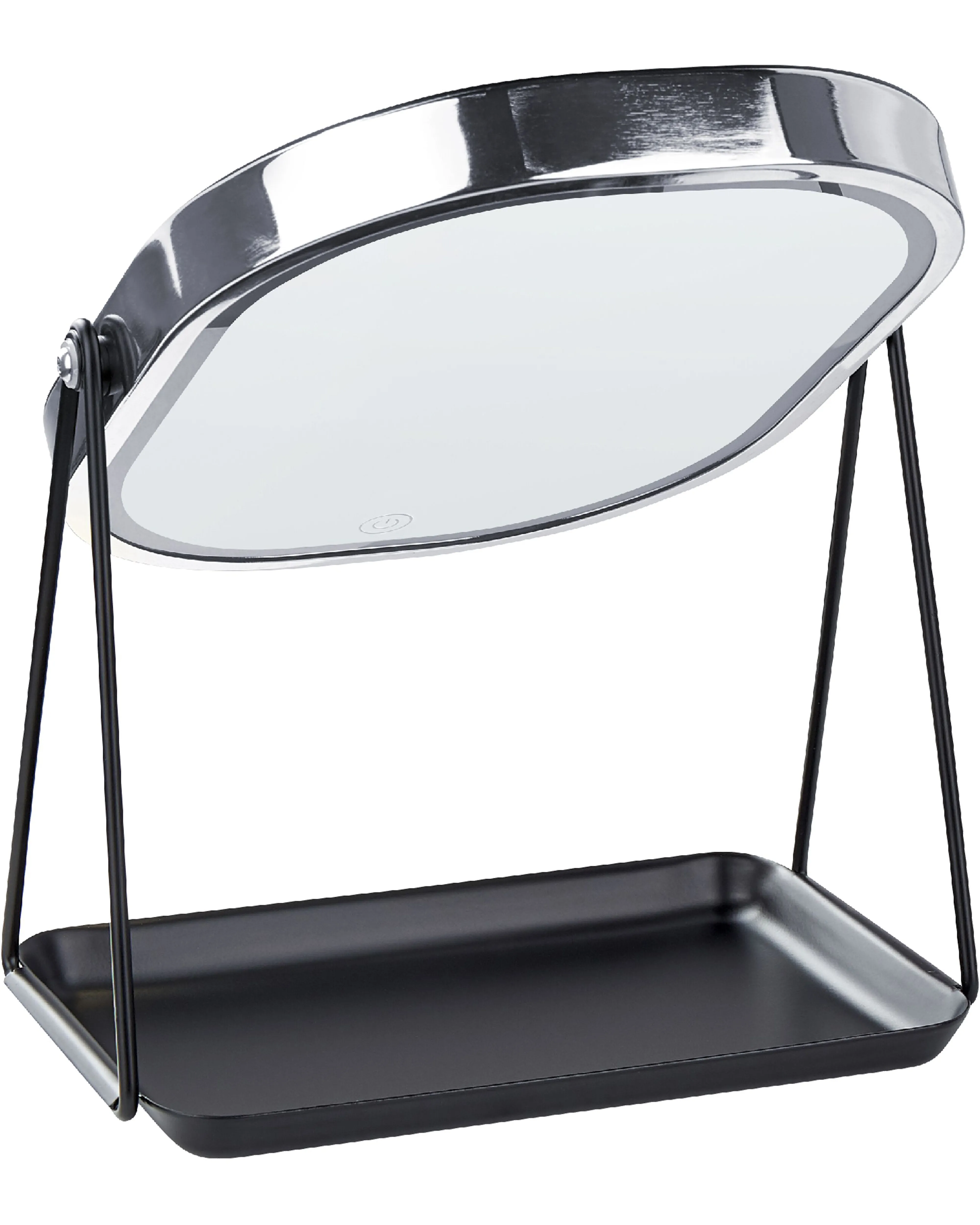 Make-up spiegel LED DORDOGNE Zilver