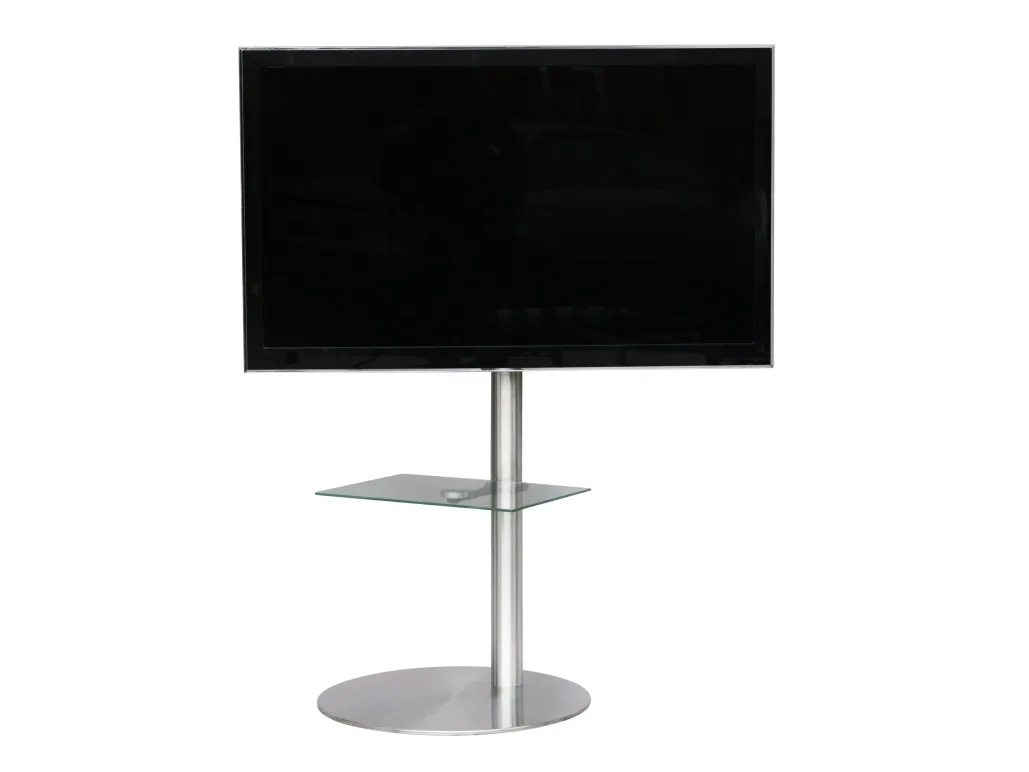 Sinox StandView - Stativ - for LCD display - aluminium, børstet stål - sølv - skærmstørrelse: 26