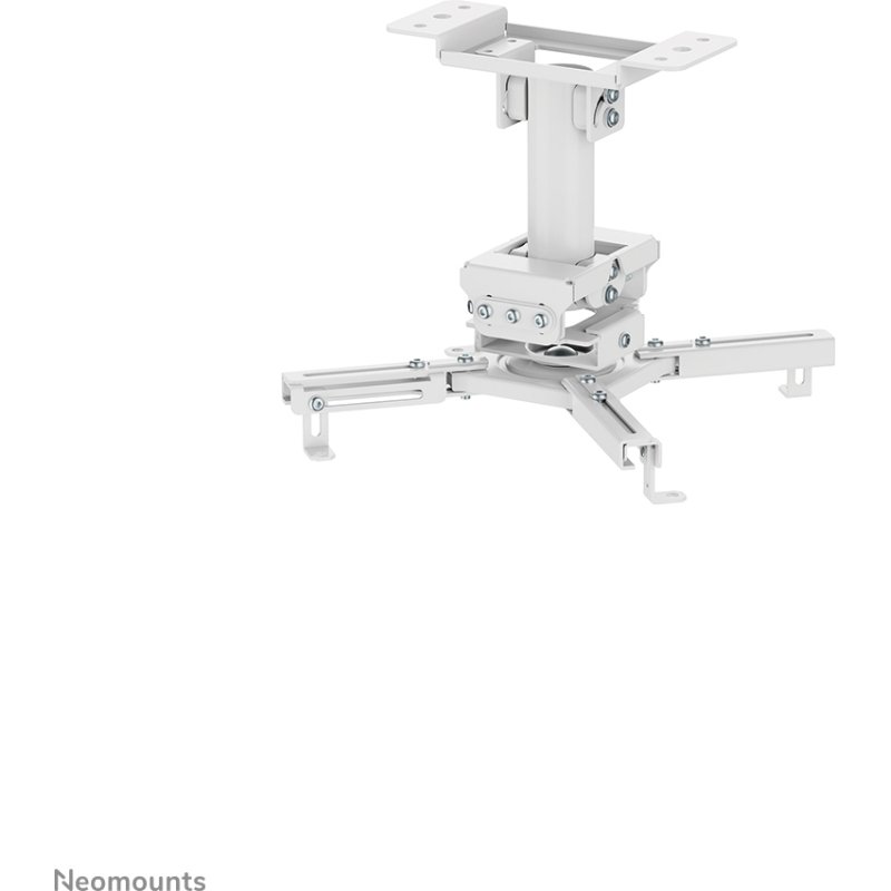 Neomounts CL25-530WH1 Support de plafond pour vidéoprojecteur - h25.5 cm - installation facile - orientable