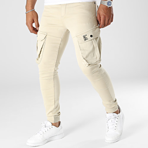 Pantalon Cargo Beige
