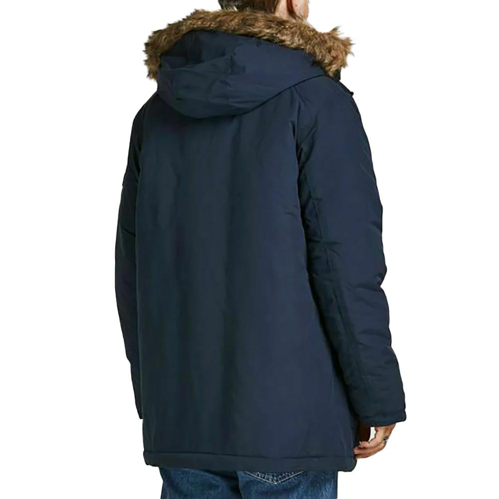 Jack & Jones Parka Marine Homme Jack & Jones Padded