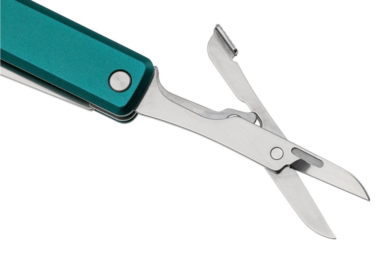 The James Brand The Ellis Scissors, Emerald Aluminum, Stainless KN119248-00 zakmes