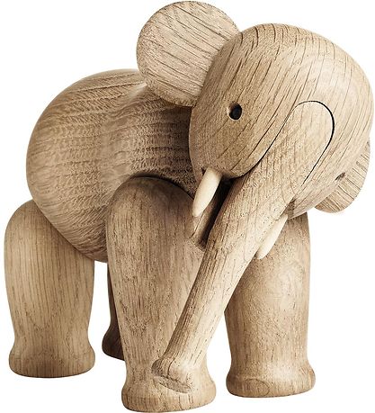 Kay Bojesen Tr?figur - Elefant - 16 cm - Lille - Eg
