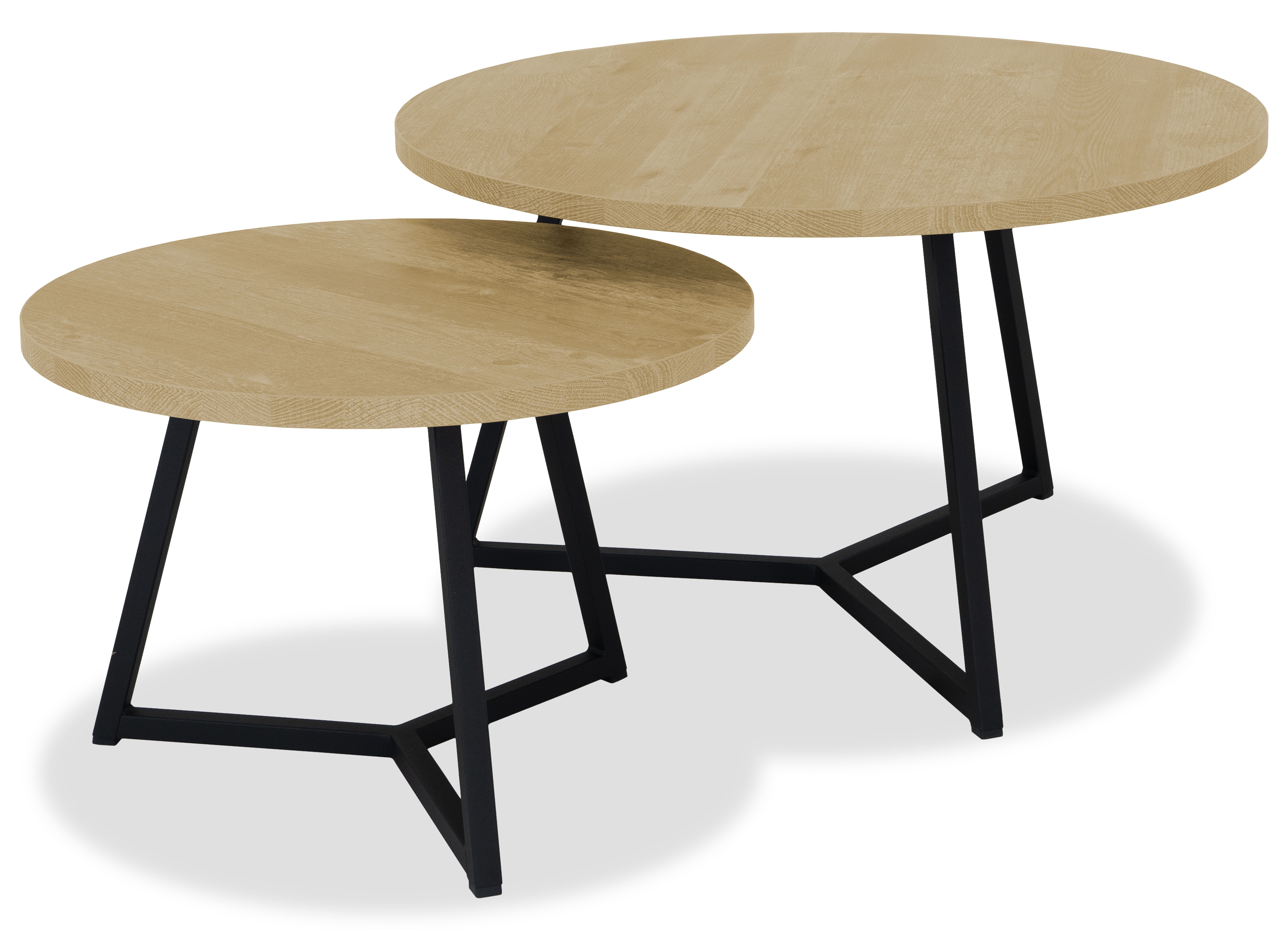 Salontafelset Torino ⌀75  x H45 cm