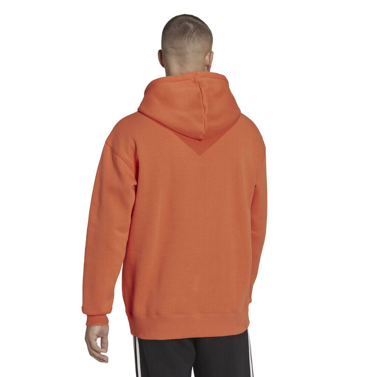 adidas Essentials FeelVivid Cotton Fleece Drop Shoulder hættetrøje Orange