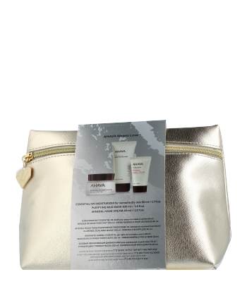 AHAVA Time to Hydrate Set mit Essential Day Moisturizer Normal to Dry Skin 50ml-100ml-40ml