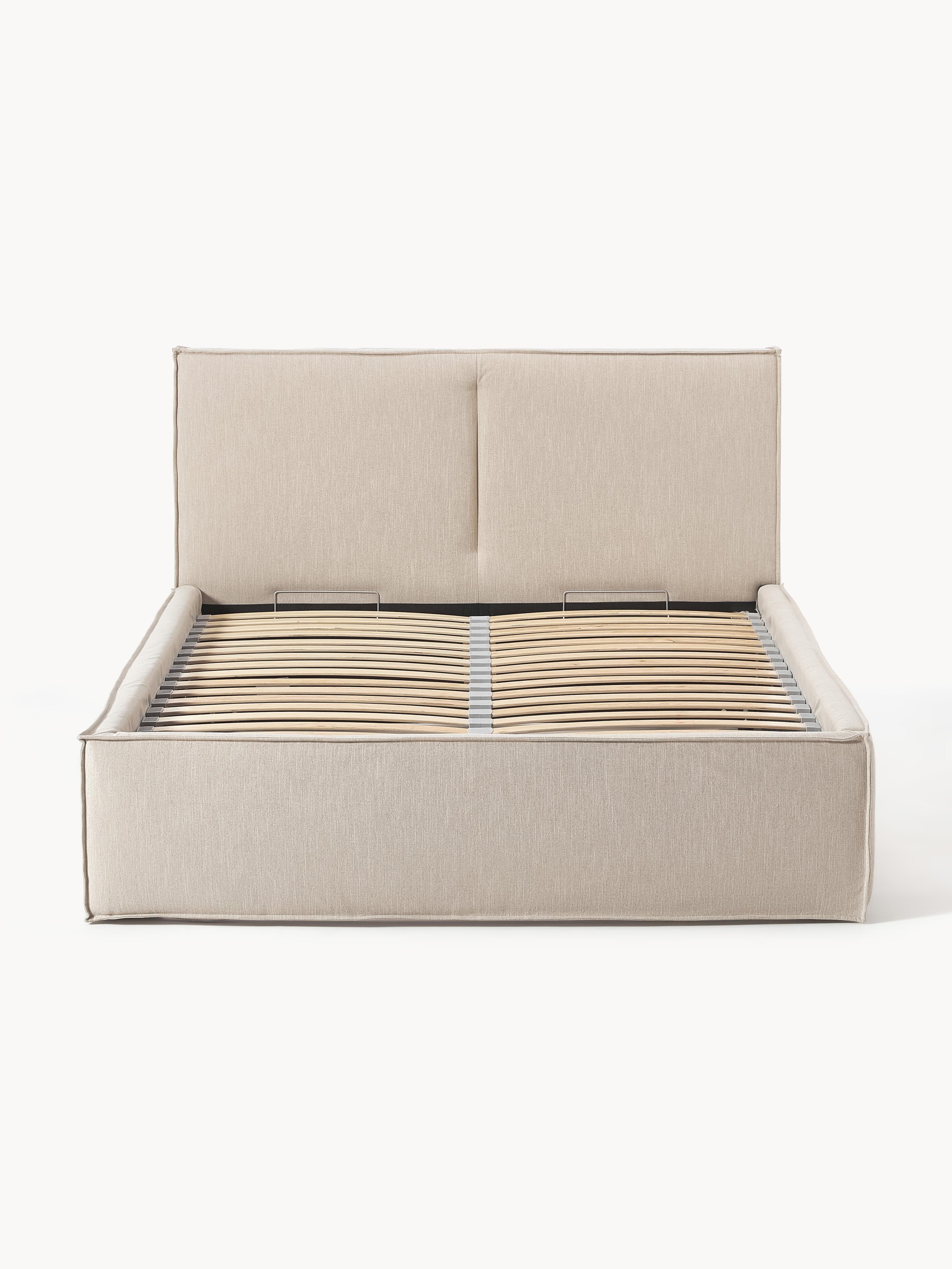 Gestoffeerd bed Dream met opbergruimte
