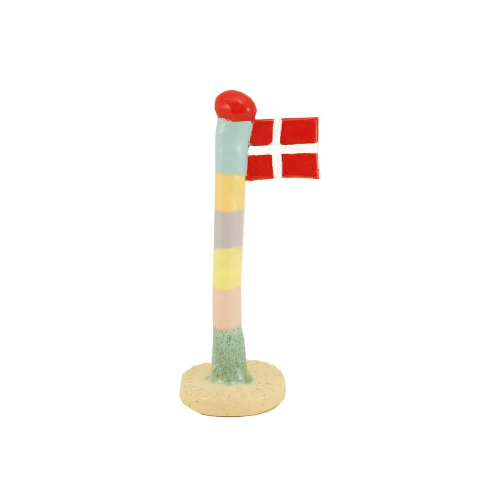 TheClayPlay  Gøgler pastel flag, assorteret - H14-18cm.