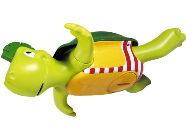 Tomy Toomies Swim n Sing Turtle, Badedyr, Gutt/Jente, 1 år, Gir fra seg lyd, LR44, Plast