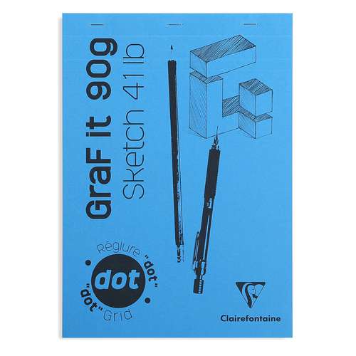 Clairefontaine Zeichenblock GraF It dot