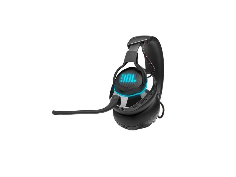 JBL Headset Quantum 810 Wireless Schwarz Kabelloses Over-Ear-Headset mit aktivem Noise-Cancelling und Bluetooth