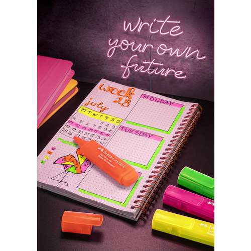 FABER-CASTELL Textmarker TL46 Neon, Sets