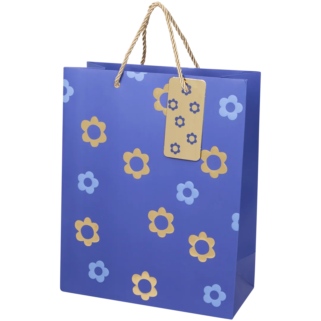 Sac cadeau à motif Avec
