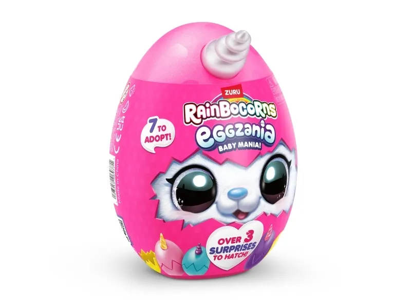 Rainbocorns Eggzania, Legetøjsdyr, 3 År