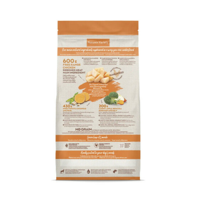 Croquettes Nature's Variety Selected Medium & Maxi Adult pour chien