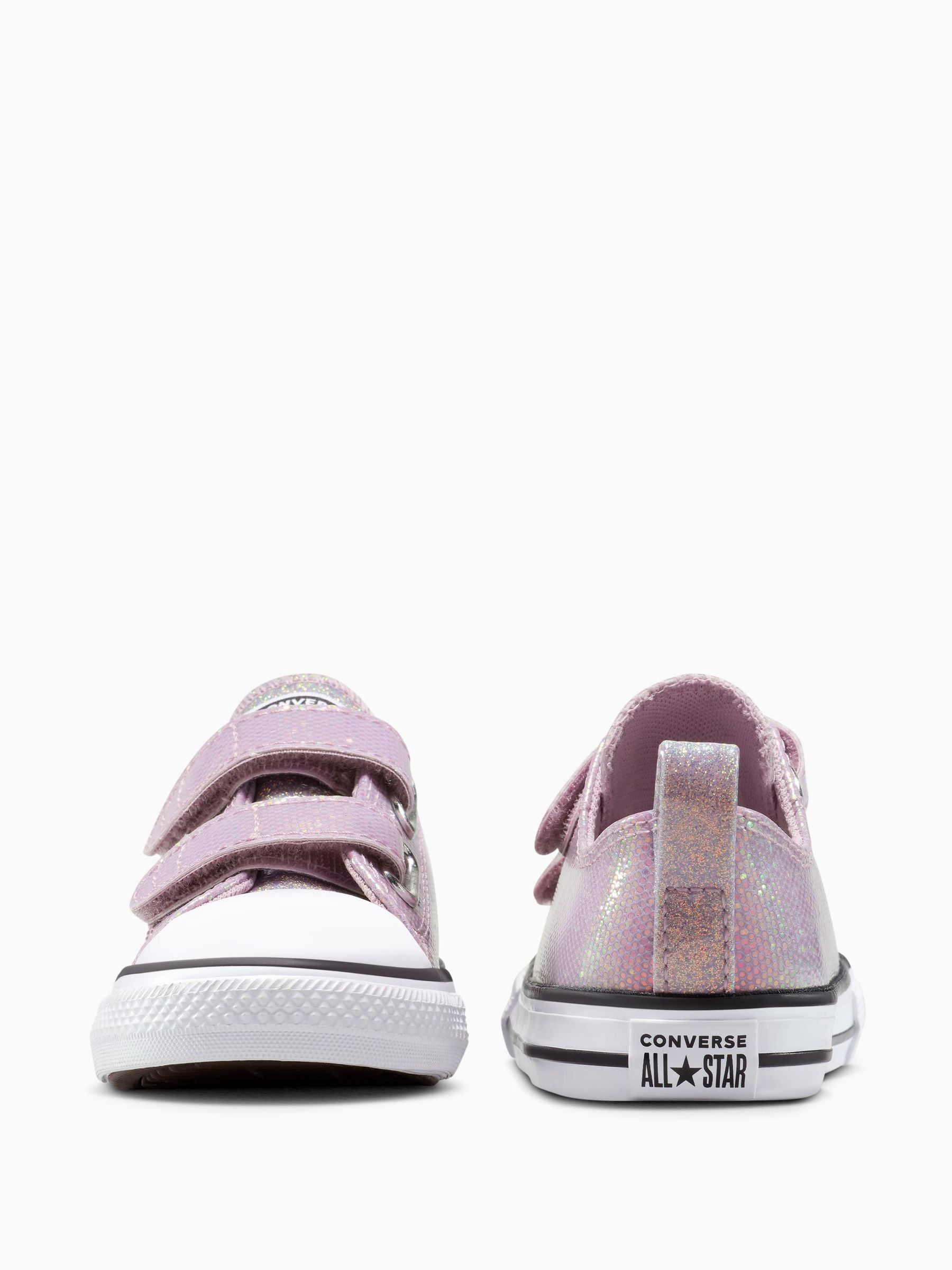 Converse Chuck Taylor Toddler Disco Glitter 2V Trainers