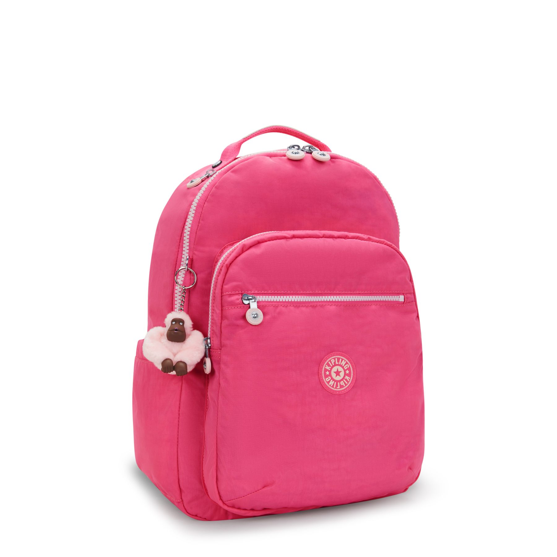 SEOUL Grand Sac à Dos avec Protection pour Ordinateur Portable - Happy Pink Combo