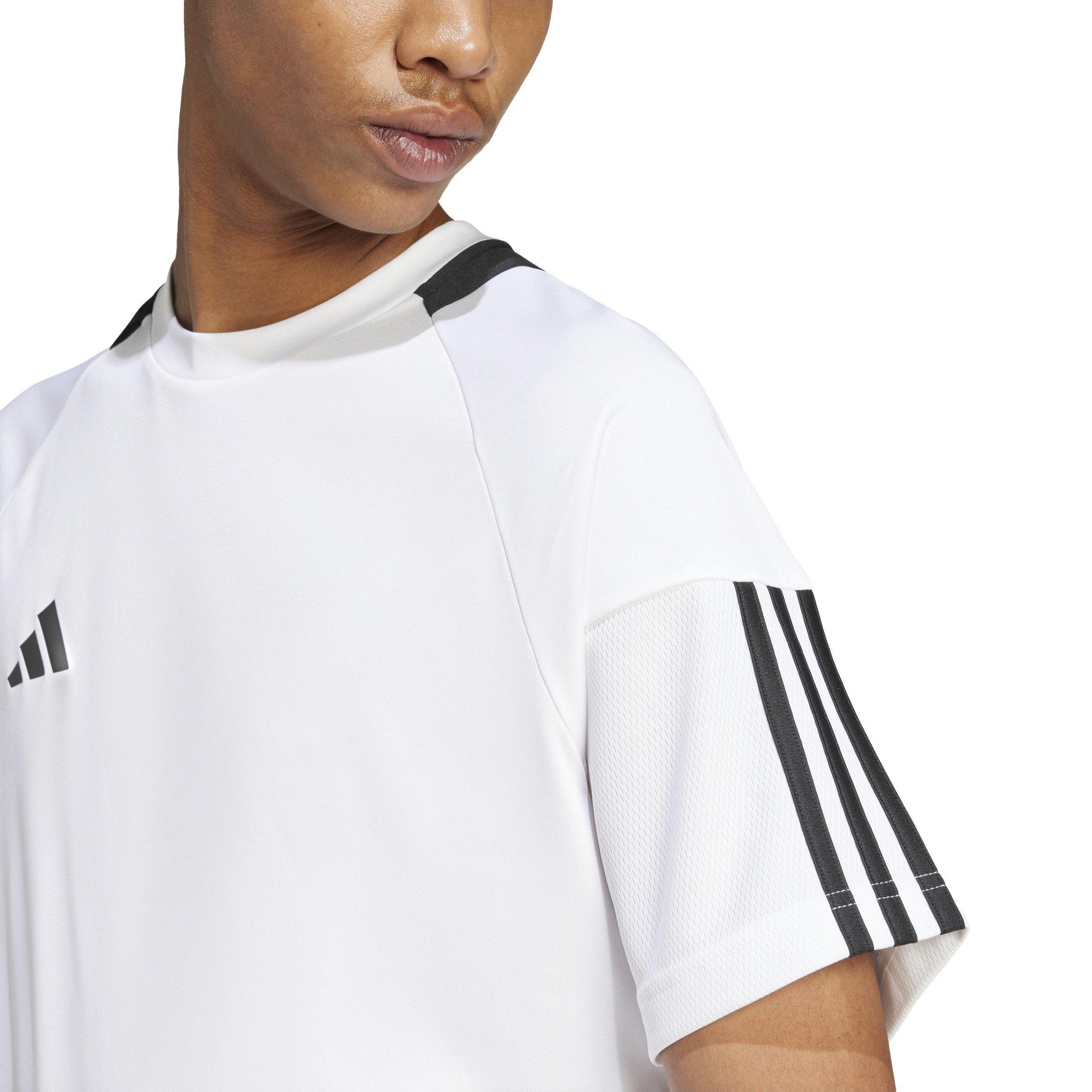 adidas Classic 3 Stripe Sereno T Shirt Mens