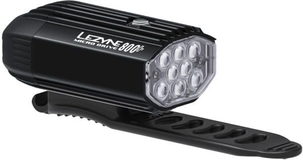 Lezyne Micro Drive Genopladelig Forlygte, 800 Lumen