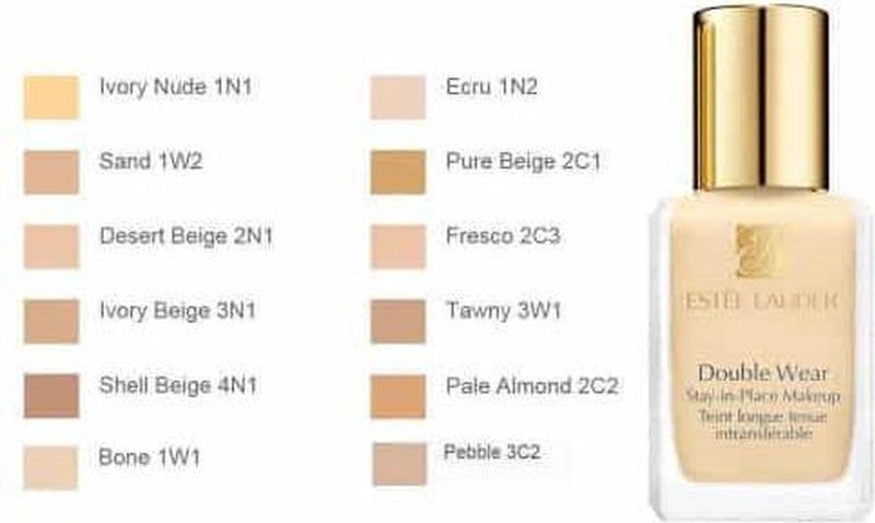 Estée Lauder Double Wear Stay-in-Place Foundation met SPF 10 30 ml - 1N2 Ecru