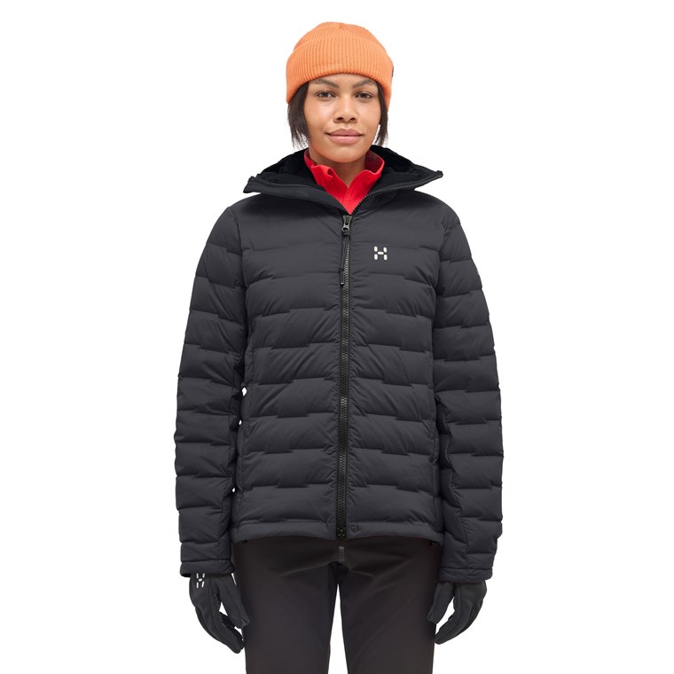 Haglöfs Spitz Down Hood Women True Black