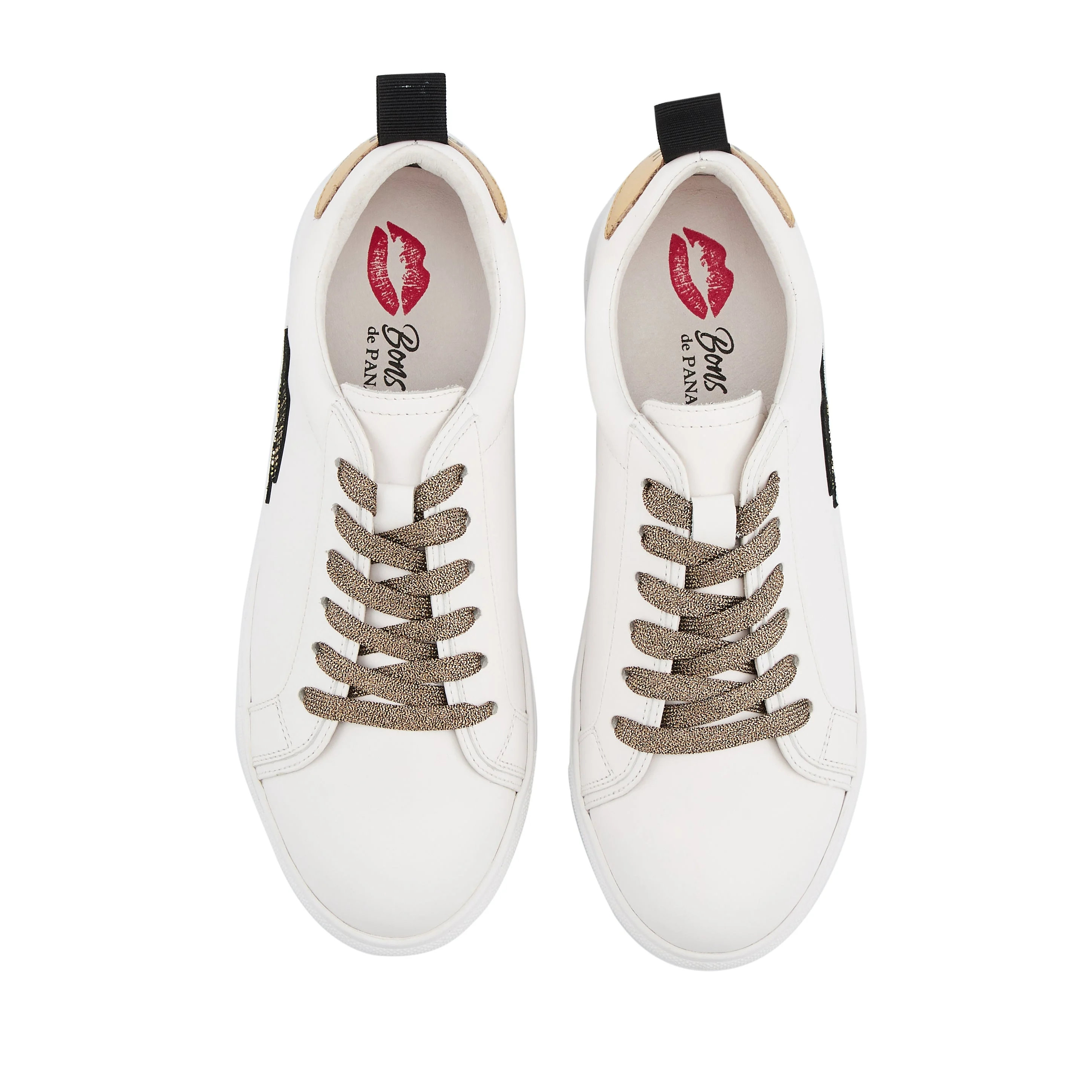 BETTY MY ATTITUDE - Sneakers en cuir | Blanc