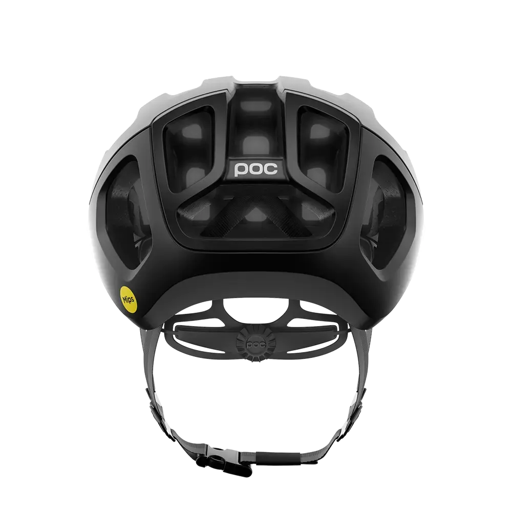 POC Ventral Tempus MIPS Race Fietshelm Zwart