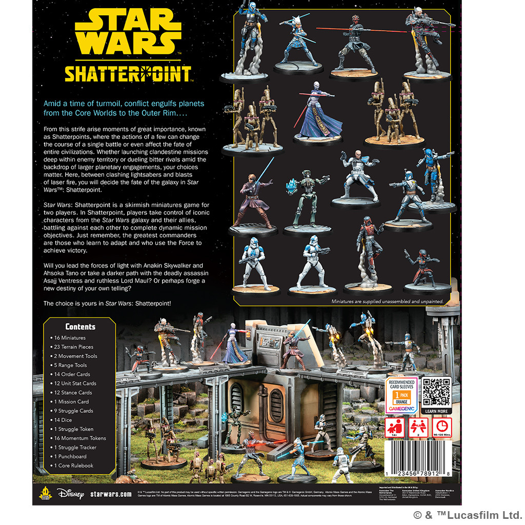 Star Wars: Shatterpoint - Boîte de Base