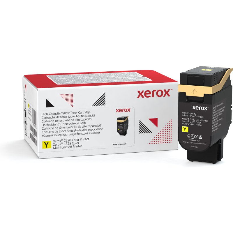 Xerox C320/C325 Toners couleurs séparées grande capacité pour imprimante laser