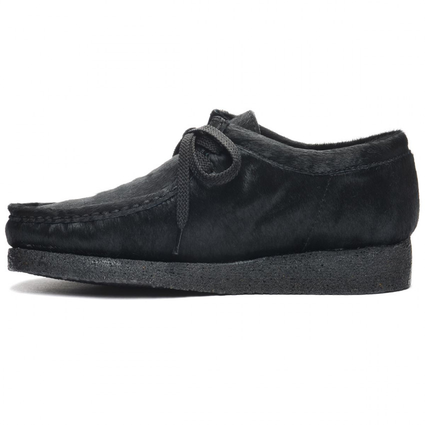 KOALA WILD TOTAL BLACK-Mocassin en cuir pour femme