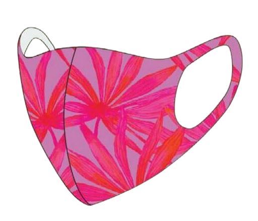 dnl Mondkapje Uitwasbaar Roze Bloem One Size 1 stuk