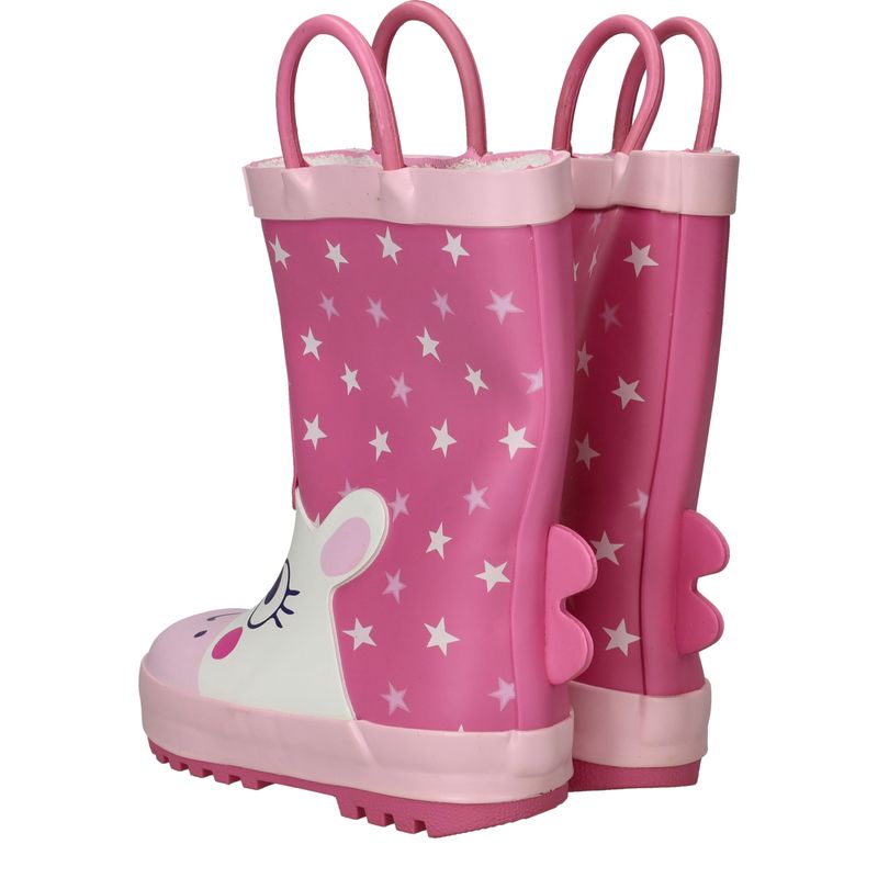 WINK Regenlaarzen Roze Meisjes