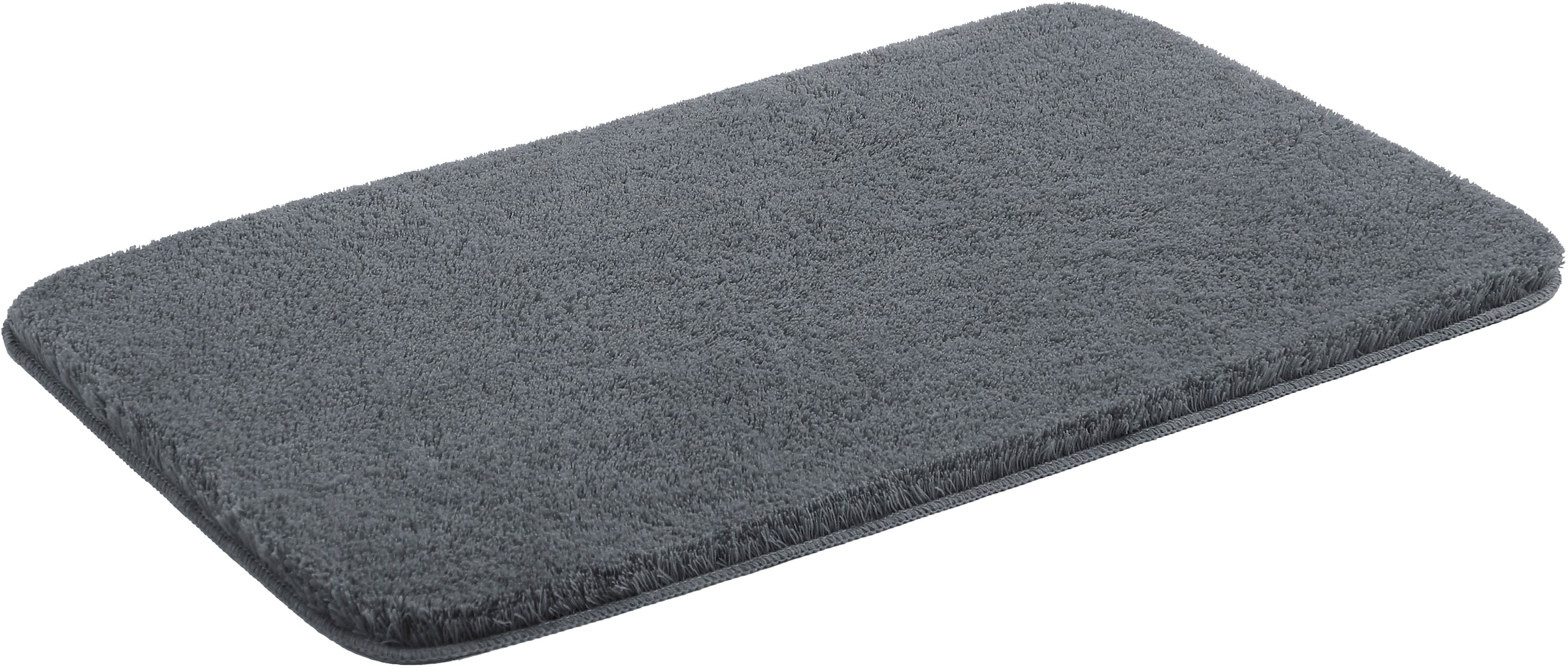 my home Badematte »Merida, Badvorleger, Badezimmer Teppich« Höhe 32 mm rutschhemmend beschichtet fussbodenheizungsgeeignet | schnell trocknend | strapazierfähig Badteppich, Uni Farben, rechteckig, rund & als 2-tlg. Set erhältlich