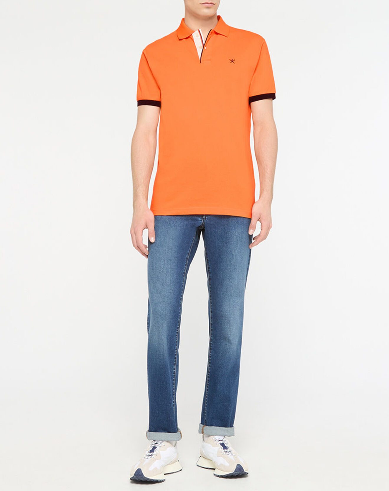Hackett London Polo Regular Fit orange