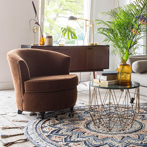 Lounge chair Freux Bruin