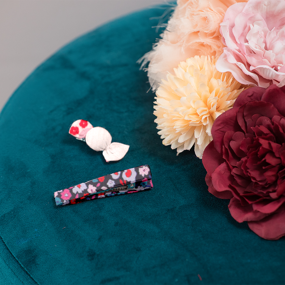 Petite Barrette Mini Bonbon Petits Coeurs