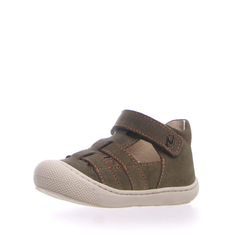 Naturino Naturino Cocoon Supersouple Bede sandales Suede kaki