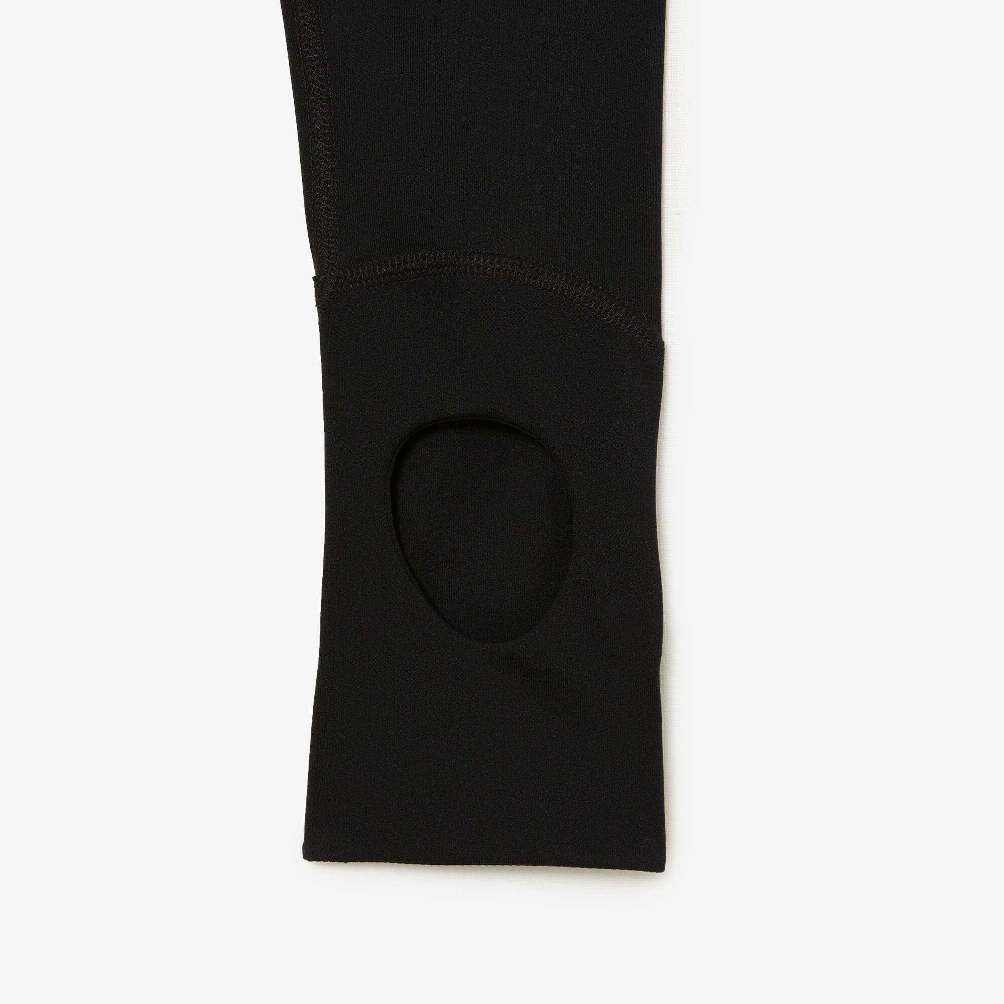 Damen Leggings LACOSTE aus recyceltem Polyester Traningshosen - Schwarz - Lacoste - Damen