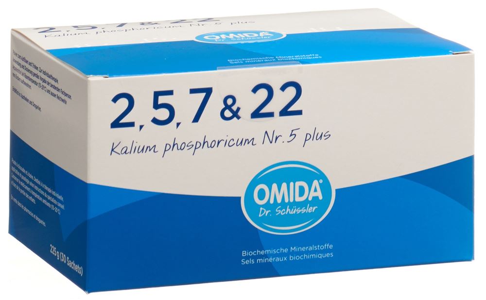 Omida Nr5 Kalium phosphoricum plus Plv Btl 30 Stk