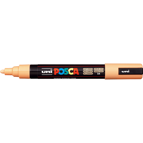 Posca PC5M vandbaseret tusch - lys orange