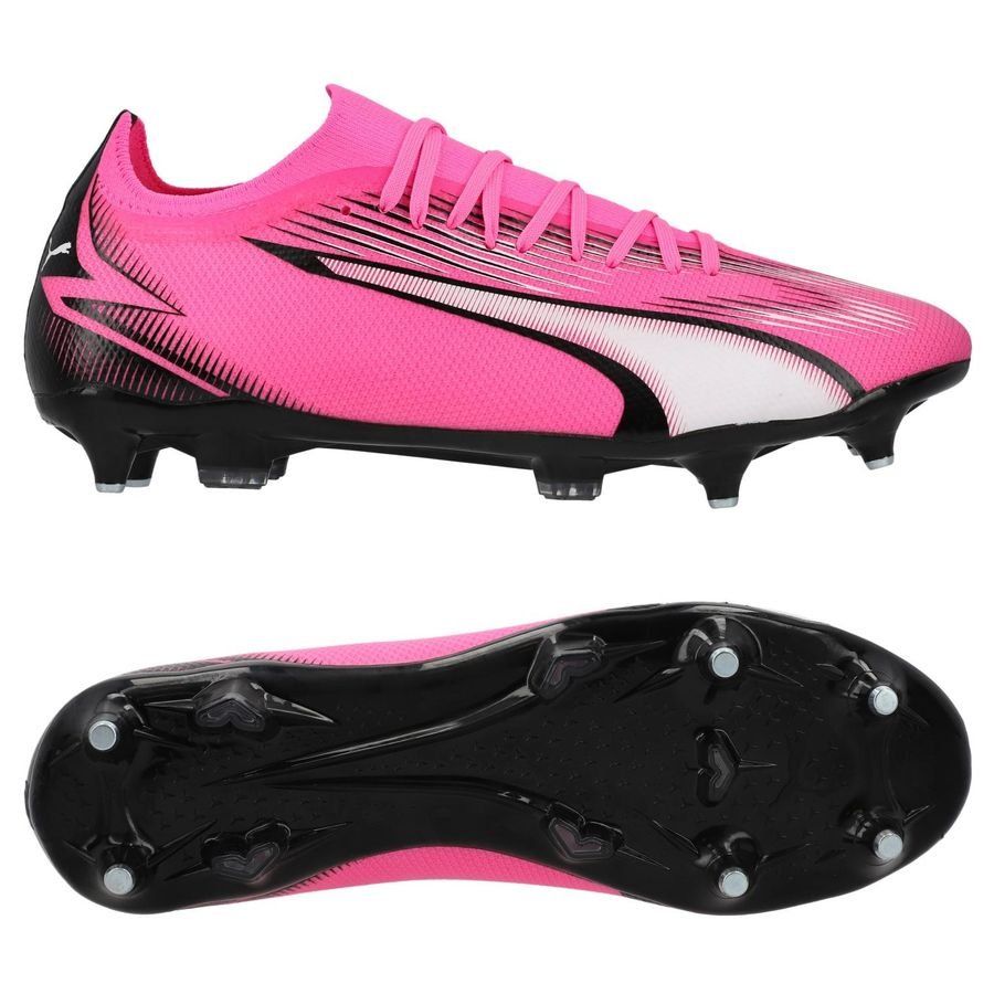 PUMA Ultra Match SG Phenomenal - Poison Pink/Blanc/Noir