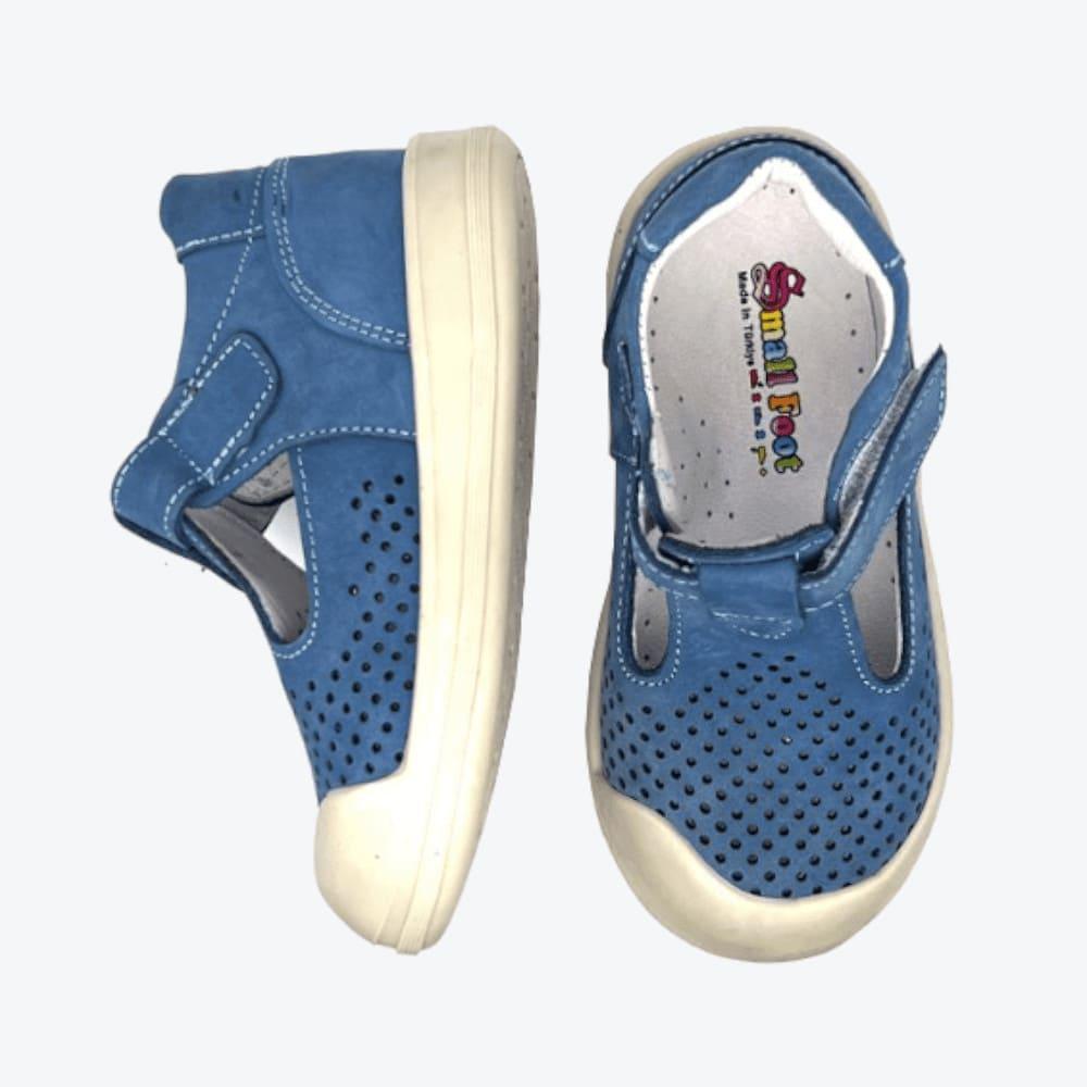 Small Foot Lauflernschuhe - Fufu Foop Balu Model2 - Himmelsblau