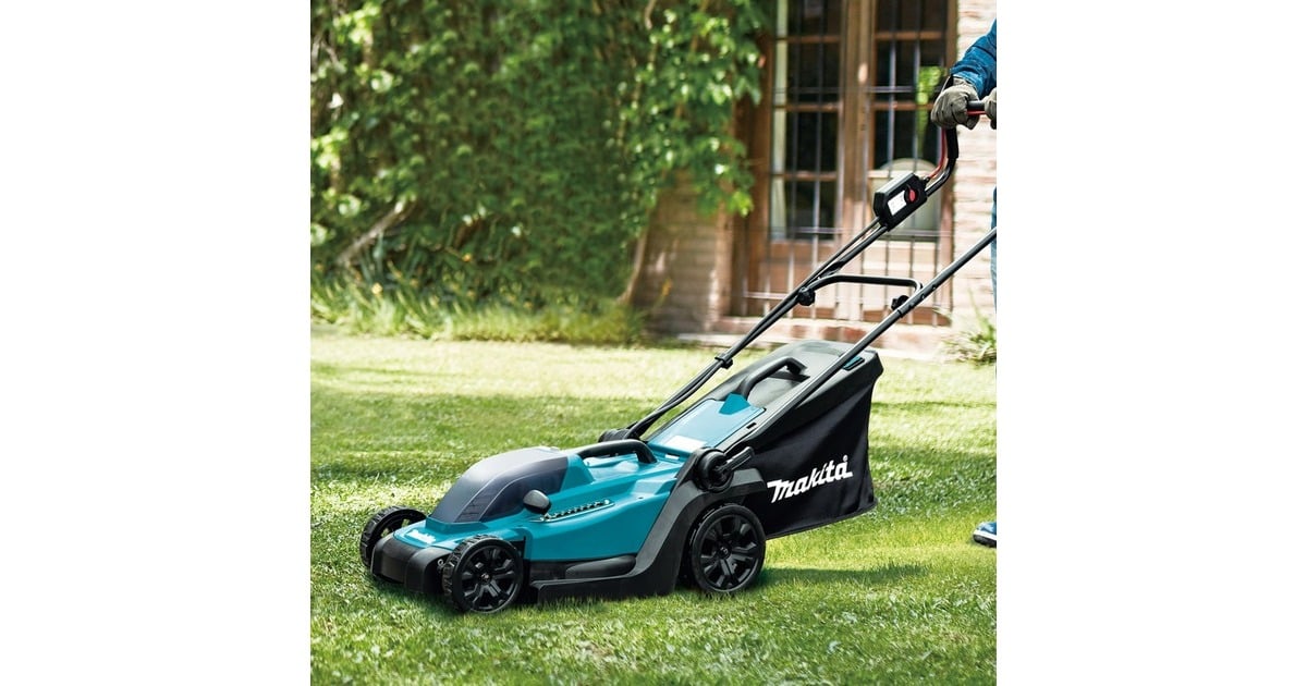 MakitaAccu grasmaaier DLM330Z  (Blauw/zwart, Accu en oplader niet inbegrepen)