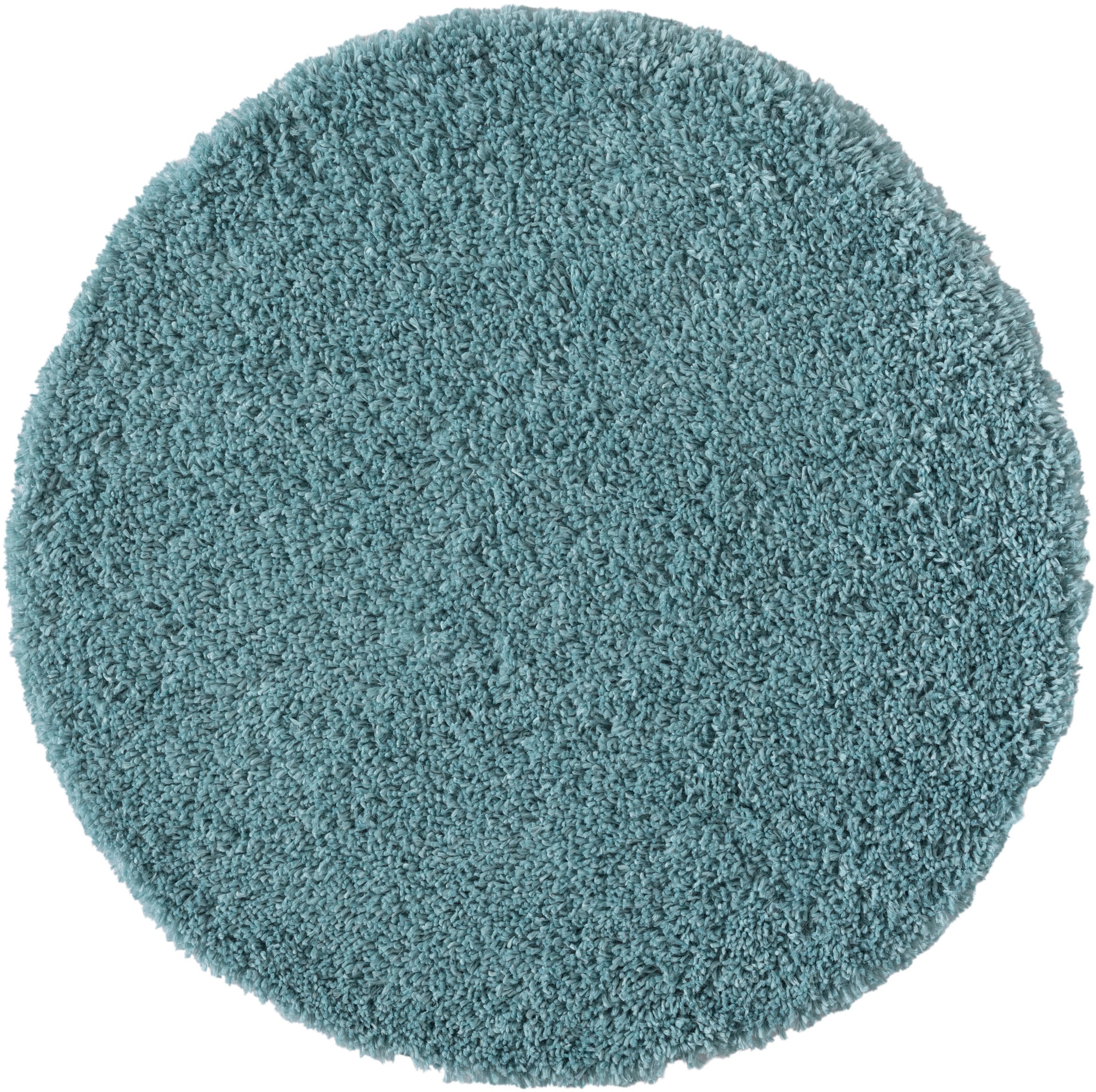 GOODproduct Hochflor-Teppich »Banji« rund 37 mm Höhe Uni Farben, weich und flauschig, auch als rechteckig erhältlich