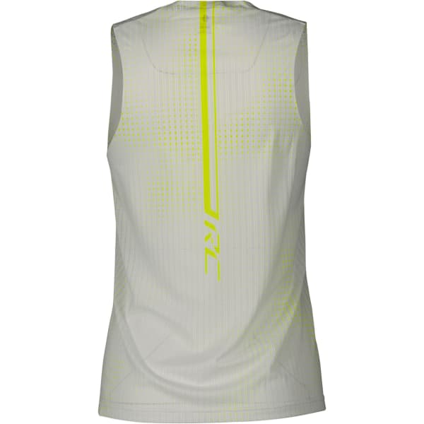 Débardeur trail SCOTT SCOTT TANK W'S RC RUN SL WHITE/YELLOW